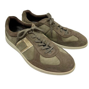 ECCO Men's Size 13 EU 46 Indianapolis Lace Up‎ Olive Sneaker Casual Comfort